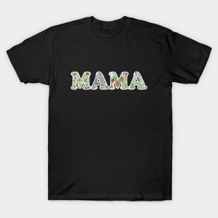 Mama loved mom raspberry bunny T-Shirt